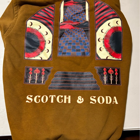 Scotch & Soda Mustard Sweatshirt - Picture 2 of 2